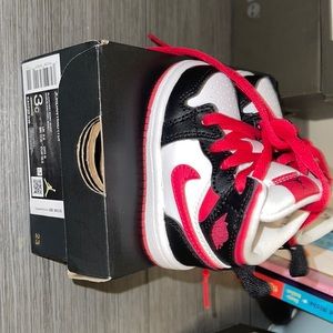Jordan 1 Baby Hard Bottom Size 3C